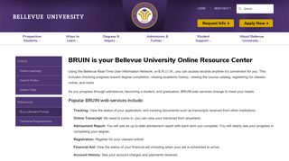 
                            4. BRUIN is your Bellevue University Online Resource Center ...