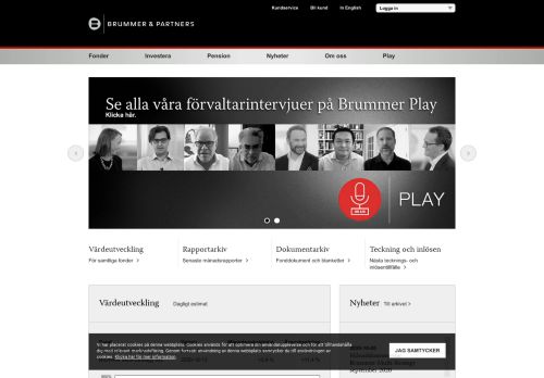 
                            4. Brummer & Partners: Välkommen