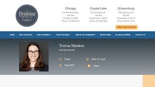 
                            13. Bruning & Associates, P.C. - Teresa Manion