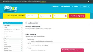 
                            6. Brussels Airport wifi | BRUXX