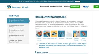
                            9. Brussels Zaventem Airport Guide - Sleeping in Airports
