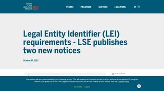 
                            5. Bryan Cave Leighton Paisner - Legal Entity Identifier (LEI ...