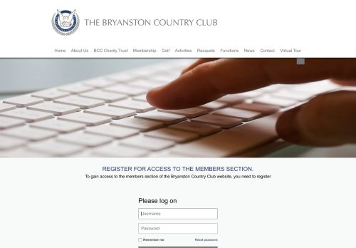 
                            9. Bryanston Country Club - Login