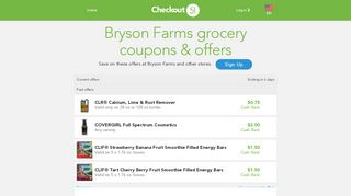 
                            10. Bryson Farms coupons: Mobile and online grocery coupons and ...