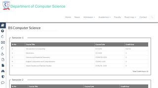 
                            11. BS Road Map - DCS-GCU | Home