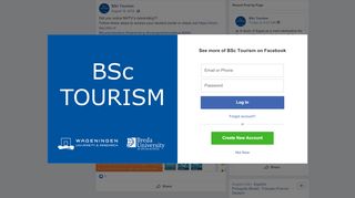 
                            10. BSc Tourism - Did you notice NHTV's rebranding?! Follow... | Facebook