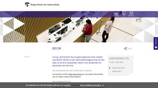 
                            1. BSCW - Hogeschool van Amsterdam - HvA info A-Z