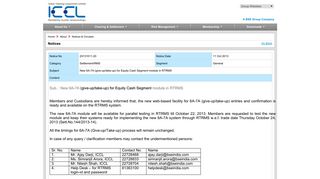 
                            4. BSE-Notices - ICCL