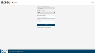 
                            1. BSH Login Page Portugal