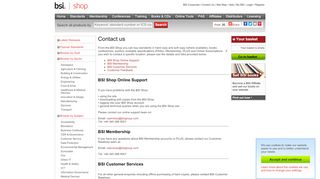 
                            3. BSI Shop Online Support