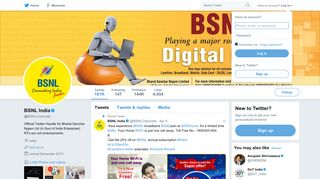 
                            1. BSNL India (@BSNLCorporate) | Twitter