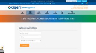 
                            12. BSNL Online Bill Payment | BSNL Postpaid Bill ... - Oxigen USA
