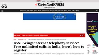 
                            10. BSNL Wings internet telephony service: Free unlimited calls in India ...
