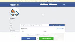 
                            7. BSP Auto - Informazioni | Facebook