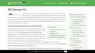 
                            6. BSQ Bauspar AG: Die ehemalige Quelle-Bausparkasse