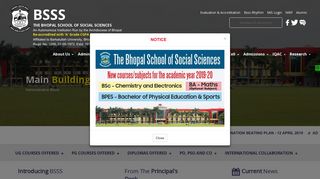 
                            2. BSSS The Bhopal School Of Social Sciences :: BHOPAL