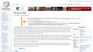 
                            12. BT Smart Hub - Wikipedia