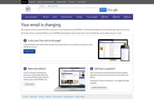 
                            3. BT Yahoo Email and Services Switchover - BT.com