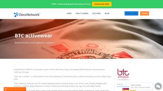 
                            5. BTC activewear - DecoNetwork