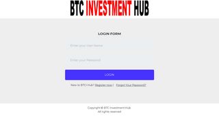
                            11. BTC Investment Hub | Log In - BTCI Hub