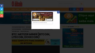 
                            8. BTC: Metizer Miner (Bitcoin, Litecoin, DogeCoin) - bitcoin e blockchain