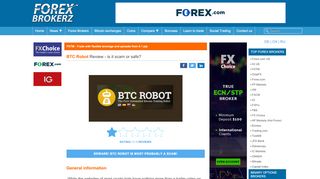 
                            8. BTC Robot Review - is btcrobot.com scam or good crypto ...