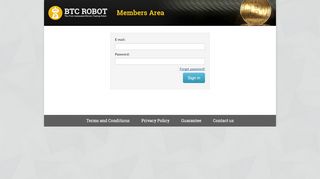 
                            1. BTC robot › Sign in