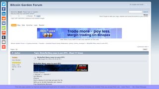 
                            6. Btcbuffet-Many ways to earn BTC. - Bitcoin Garden