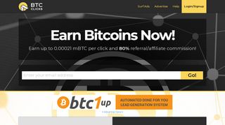
                            1. BTCClicks: Bitcoin PTC - Earn BTC for Viewing Ads