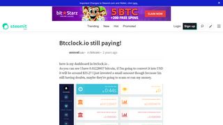 
                            2. Btcclock.io still paying! — Steemit