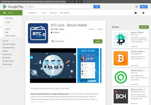 
                            6. BTC.com - Bitcoin Wallet - Apps on Google Play