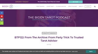 
                            10. BTP122: From the Archive: From Party Trick to Trusted Tarot Advisor ...