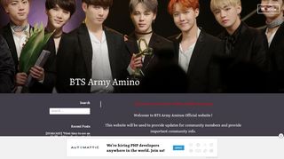 
                            12. BTS Army Amino – Everything BTS