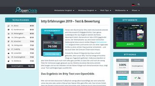 
                            12. Btty Erfahrungen » Betrug oder seriös? | Testbericht 2019 - OpenOdds