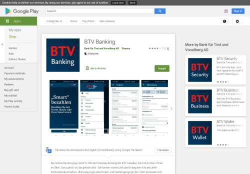 
                            11. BTV Banking – Apps bei Google Play