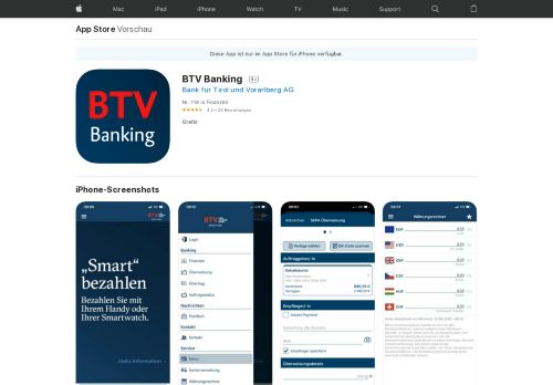 
                            9. BTV Banking im App Store - iTunes - Apple