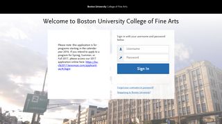 
                            6. BU-CFA | Applicant Login Page