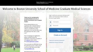 
                            3. BU-GMS | Applicant Login Page
