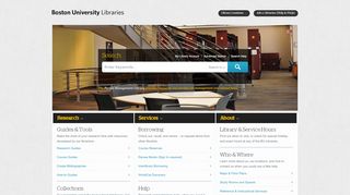 
                            1. BU Libraries | Boston University