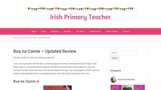 
                            11. Bua na Cainte – Updated Review | Irish Primary Teacher