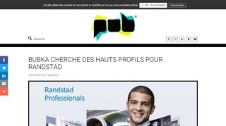 
                            8. Bubka cherche des hauts profils pour Randstad - PUB.be