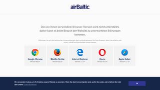 
                            10. Buchen Sie auf airBaltic.com | airBaltic