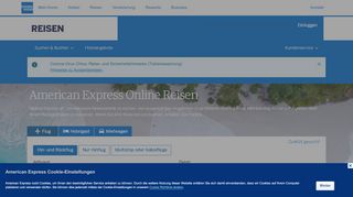 
                            9. Buchen Sie Reisen mit AMEX | American Express Reisen DE