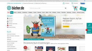 
                            6. Bücher portofrei im Onlineshop von bücher.de - Jetzt bestellen