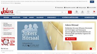 
                            6. Bücher sicher kaufen im Online-Shop von Jokers