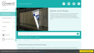 
                            8. Bücher und E-Books: Medizinische Bibliothek - Charité ...