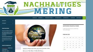 
                            9. Bücherei Mering | Nachhaltiges Mering