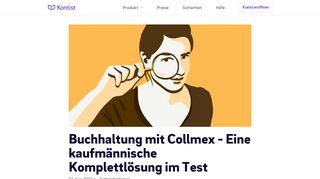 
                            3. Buchhaltung mit Collmex - Eine kaufmännische Komplettlösung im Test