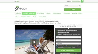 
                            2. Buchhaltungssoftware | everbill, die Buchhaltung online