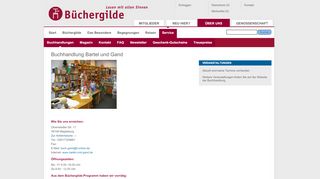 
                            11. Buchhandlung Bartel und Gand - Büchergilde Buchhändler ...